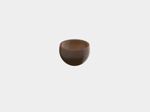 Round flower pot