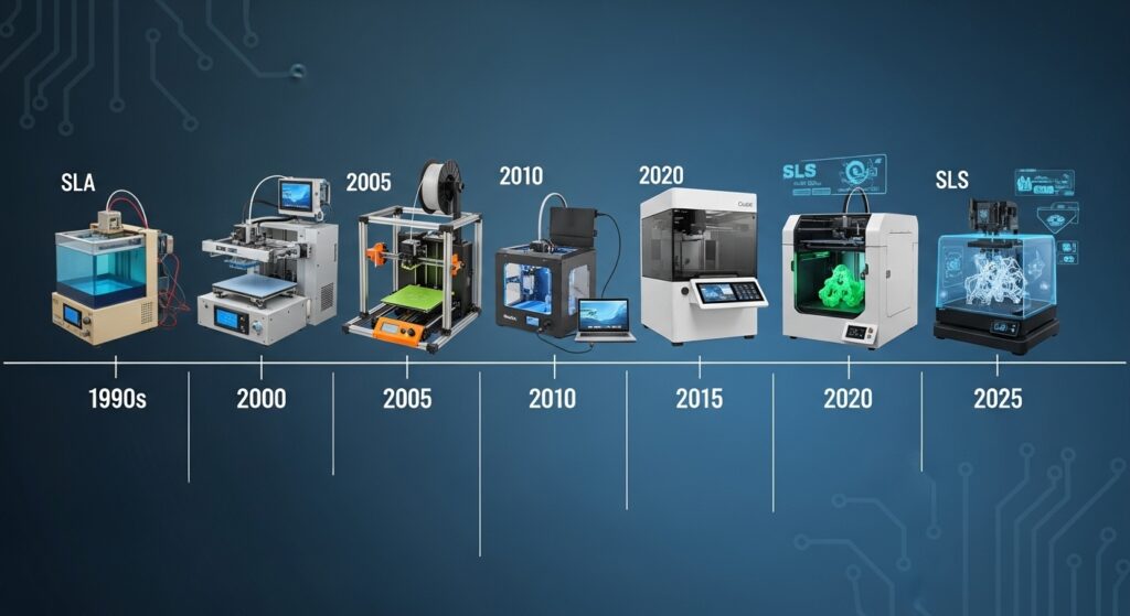 The Evolution of 3D Printing: From Hobbyist Tool to Industry Standard